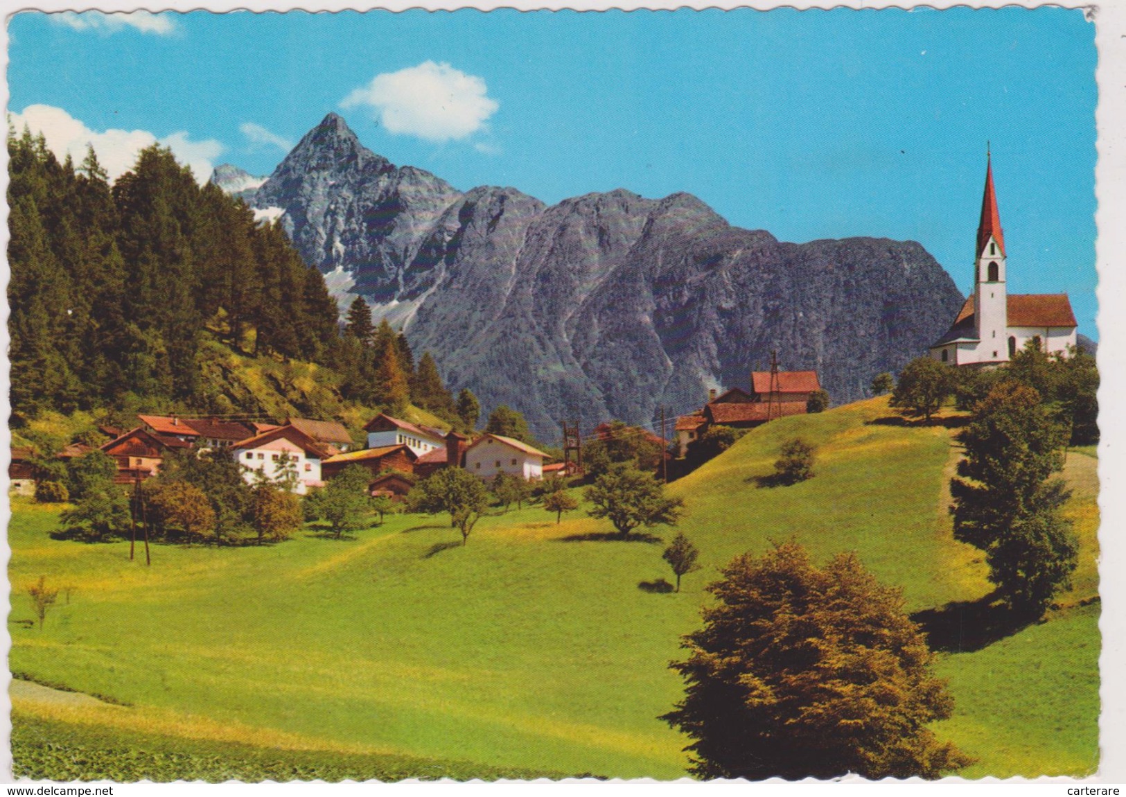 AUTRICHE,OSTERREICH,AUSTRIA,TIROL,OETZ,OTZ,EGLISE,VILLAGE PAISIBLE - Autres & Non Classés