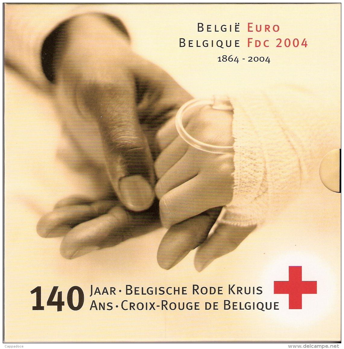 BELGIQUE      FDC   2004      (140 Ans   CROIX - ROUGE De BELGIQUE) - Belgique