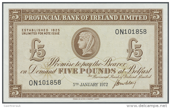 5 Pounds 1972 P. 246, 2 Light Dints In Paper, Otherwise Perfect, Condition: AUNC. (D) - Other & Unclassified