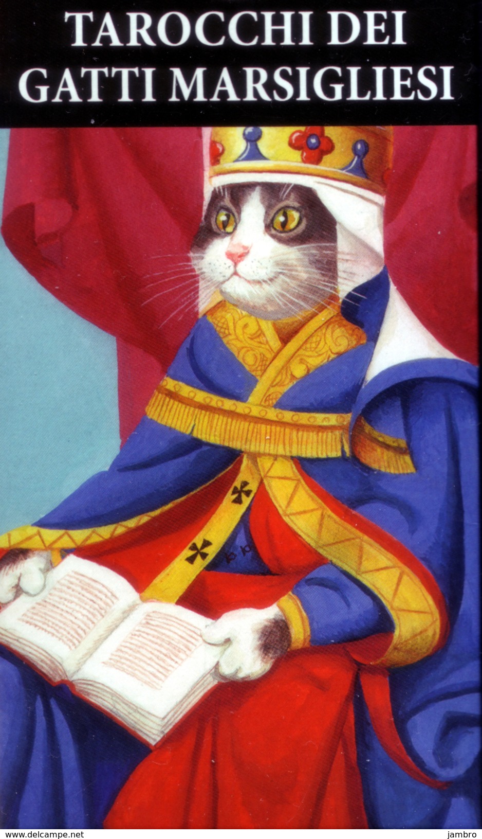 Lo-Scarabeo TAROCCHI DEI GATTI MARSIGLIESI- TAROT OF THE MARSEILLE CATS -  80 Carte/Cards - Other & Unclassified