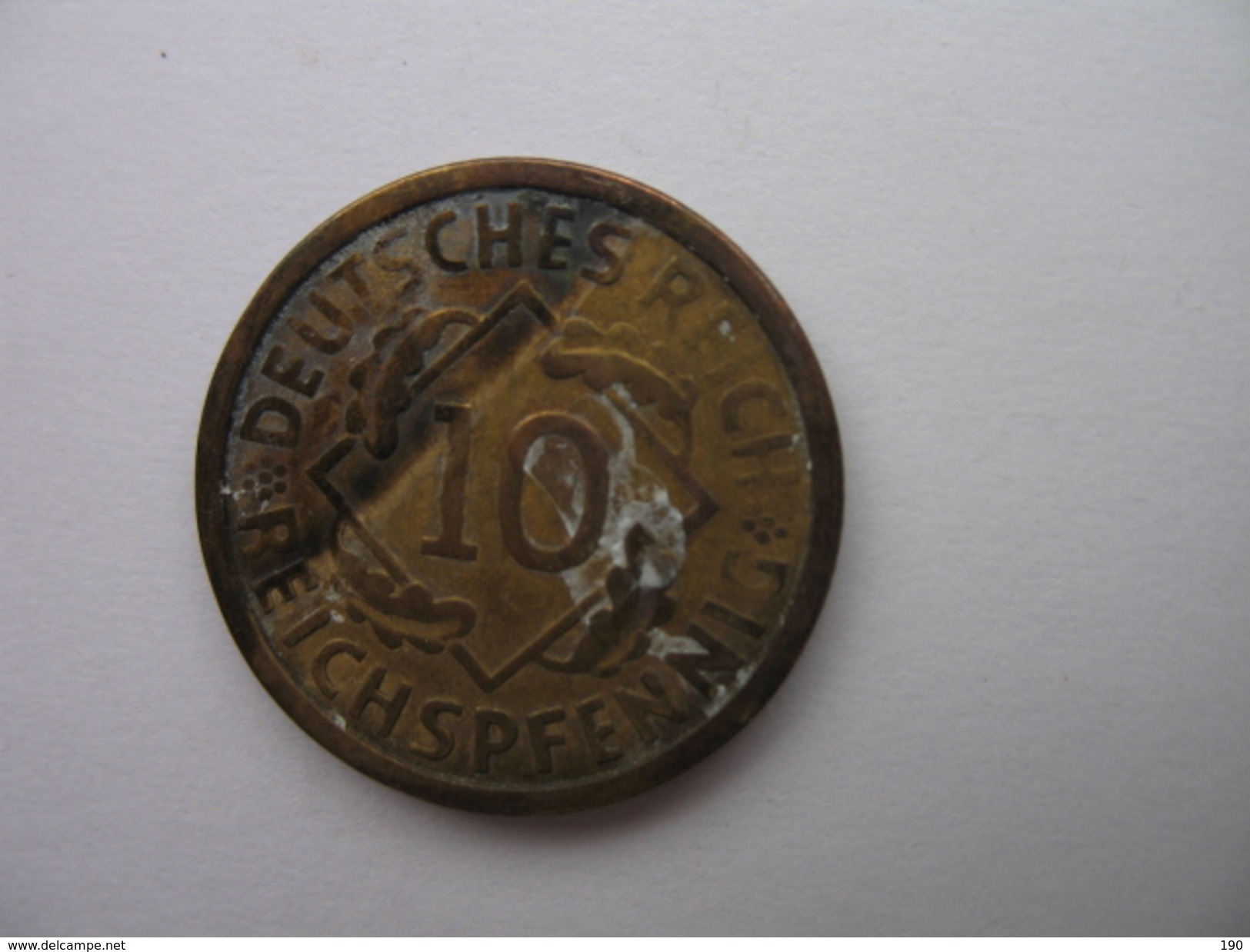 10 REICHSPFENNIG - 10 Renten- & 10 Reichspfennig