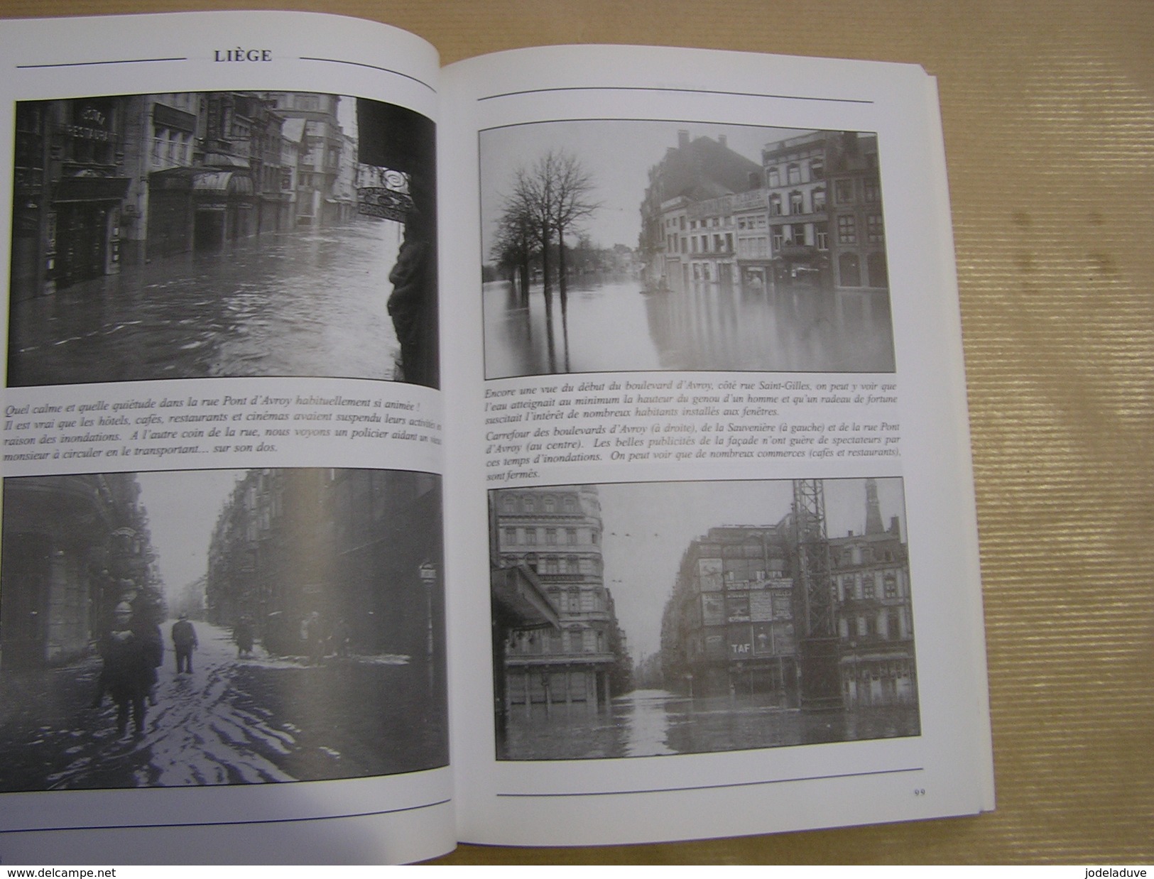 LES INONDATIONS AU PAYS DE LIEGE 1925 1926 Régionalisme Meuse Bressoux Ougrée Tilleur Seraing Huy Visé Herstal Wandre