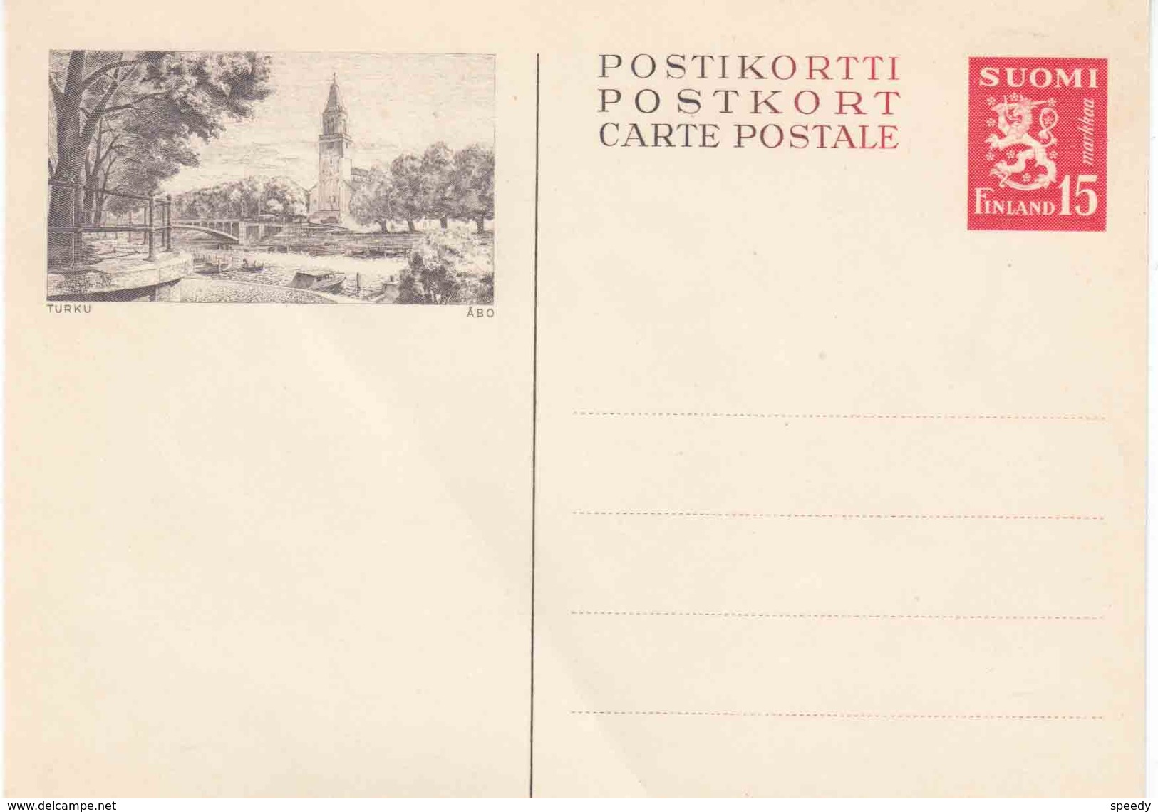 FINLAND : ENTIER (Michel ) P 114 / 05 (TURKU) - Enteros Postales