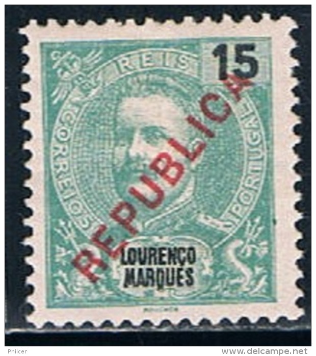 Lourenço Marques, 1917, # 147, MH - Lourenco Marques