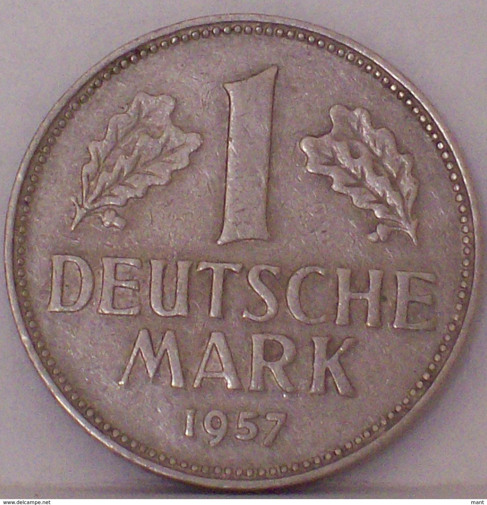 GERMANIA - 1 Marco 1957 - 1 Mark