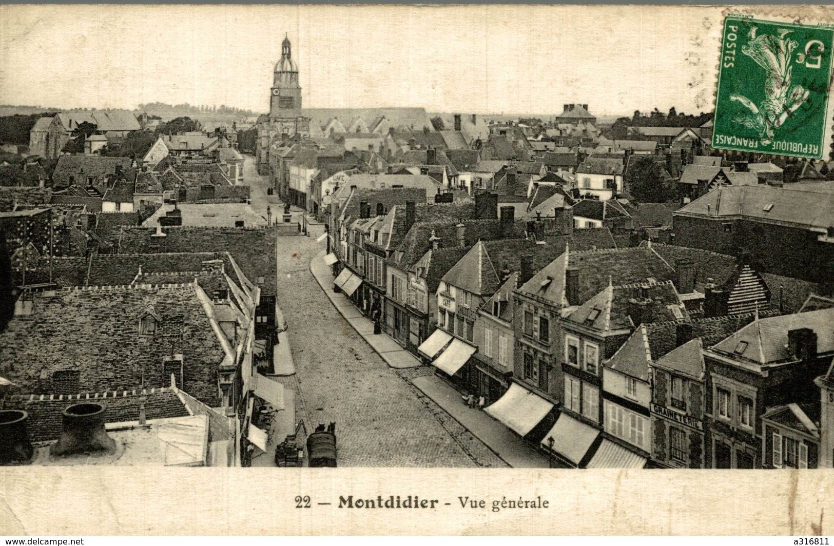 MONTDIDIER VUE GENERALE - Montdidier