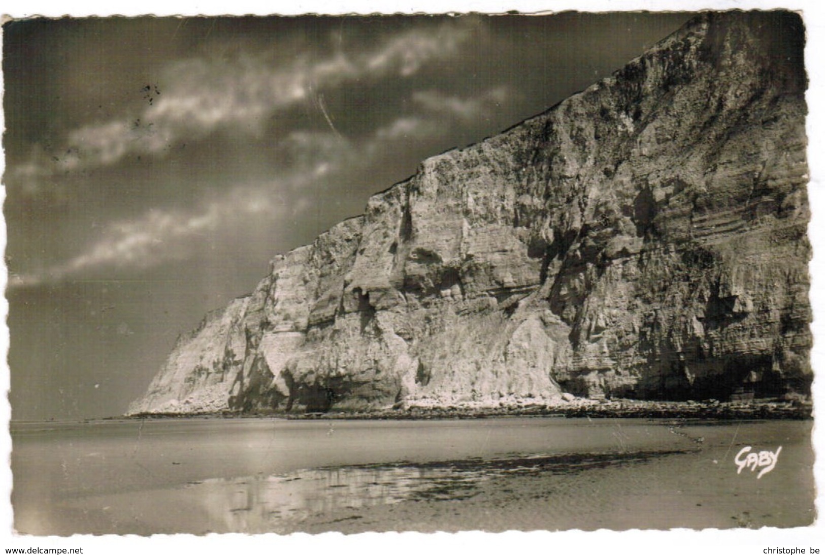 CPA Le Cap Blanc Nez, La Falaise, Hauteur 133 Metres (pk32468) - Sangatte