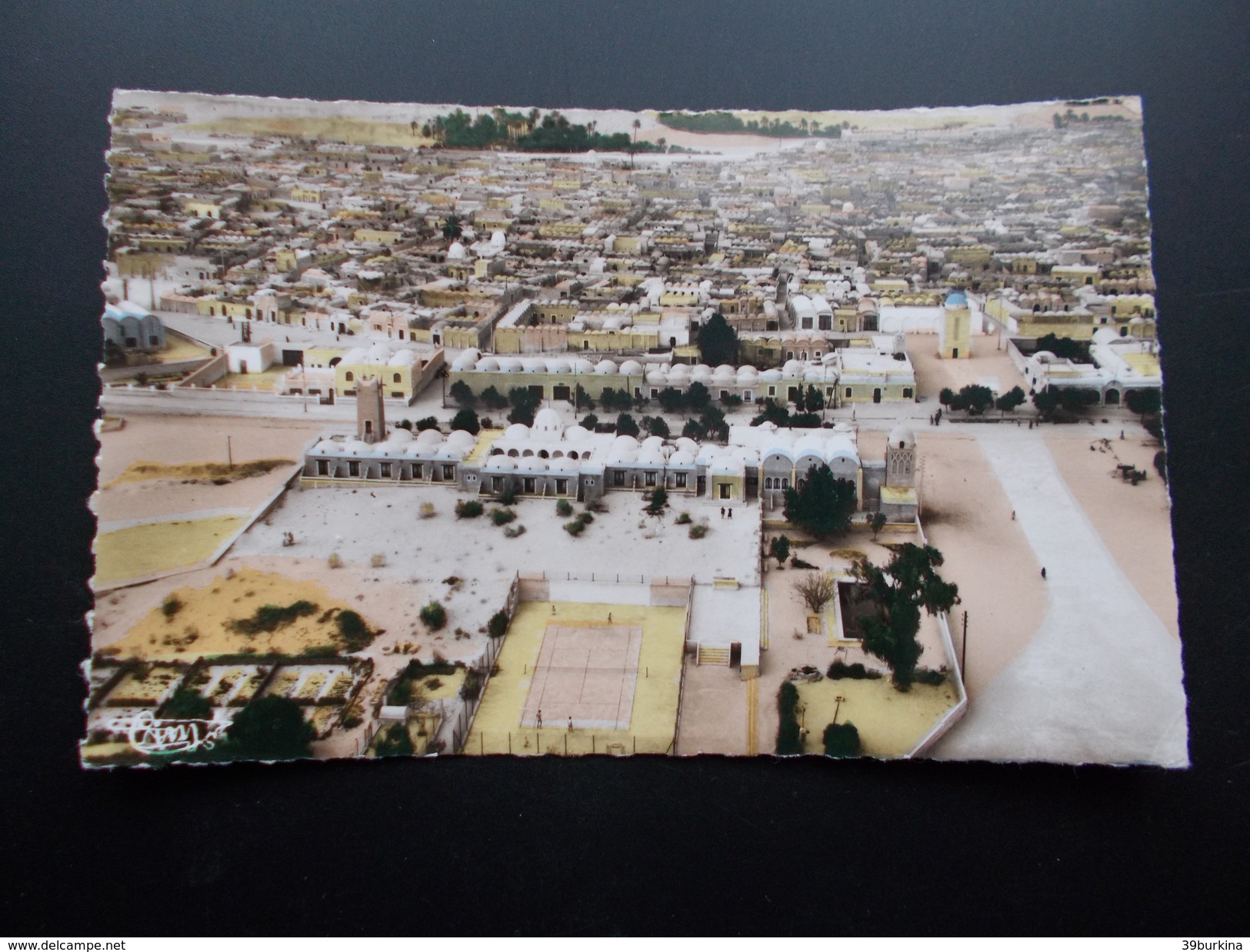 EL OUED  Vue Aérienne Années 60 - El-Oued