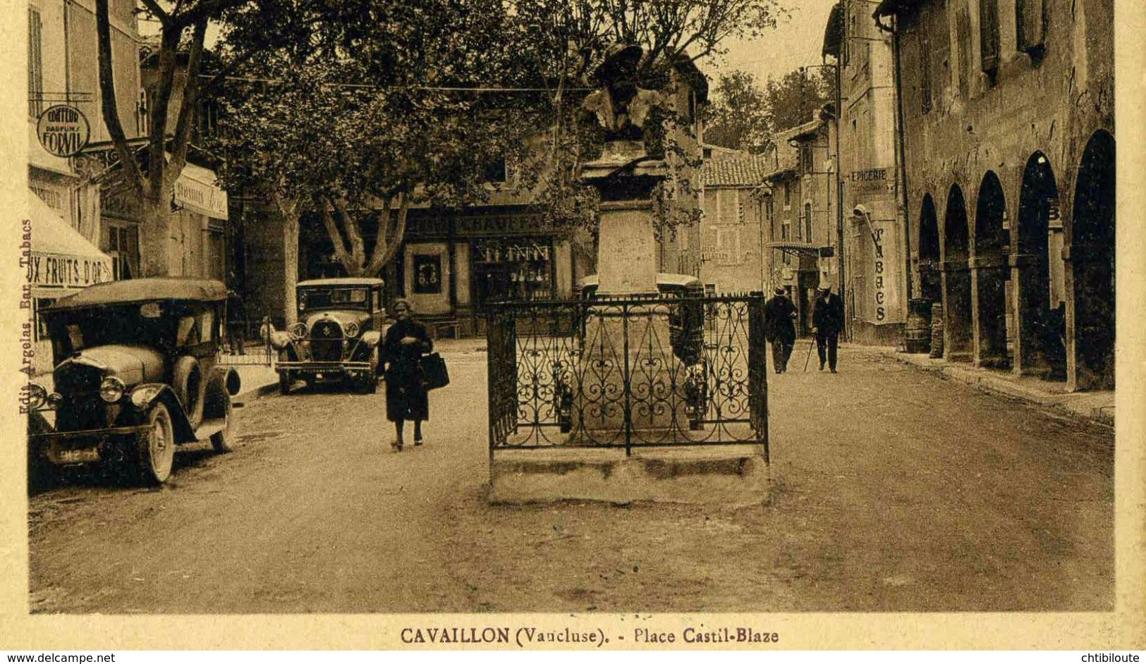 CAVAILLON    /  84    / LA PLACE    CPA   9 X 14 - Cavaillon