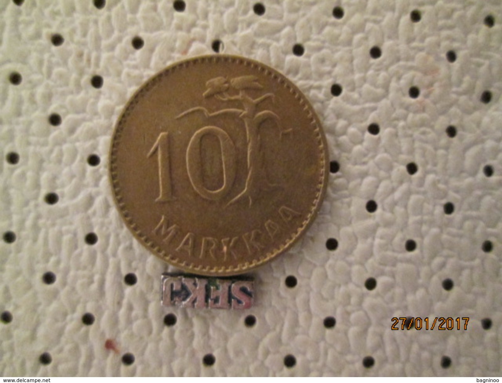 FINLAND 10 Markka 1953  # 1 - Finland