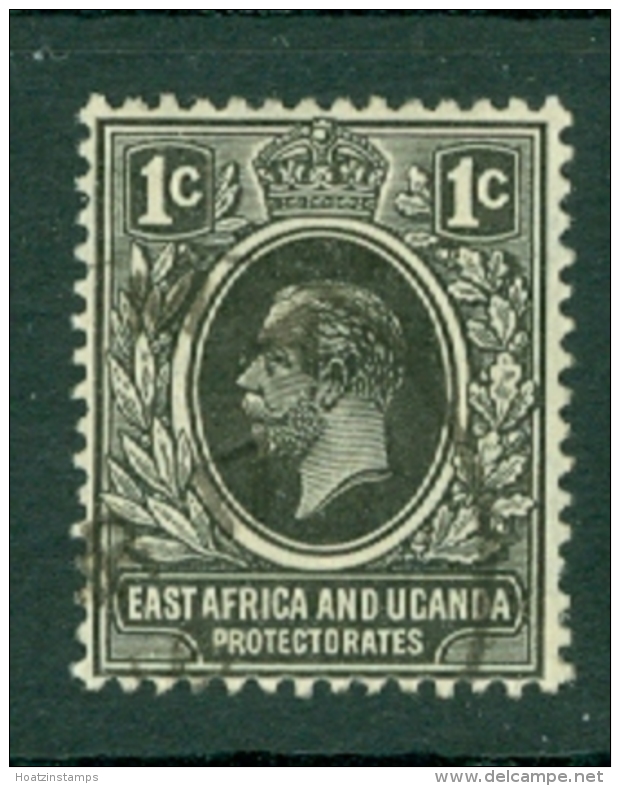East Africa &amp; Uganda Protectorates: 1912/21   KGV    SG44   1c     Used - Protectorados De África Oriental Y Uganda