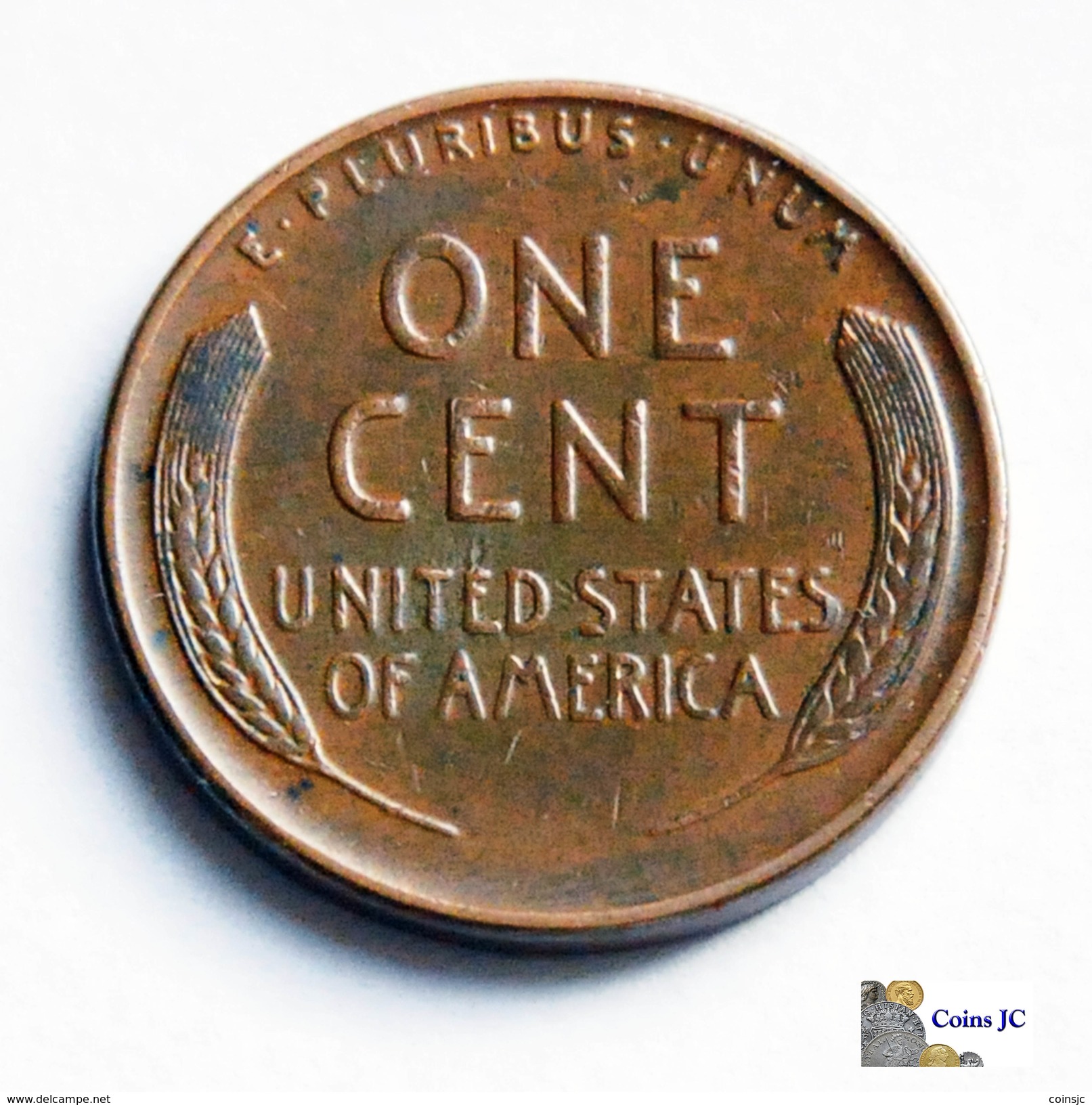 US - 1 Cent - Lincoln - 1934 - 1909-1958: Lincoln, Wheat Ears Reverse