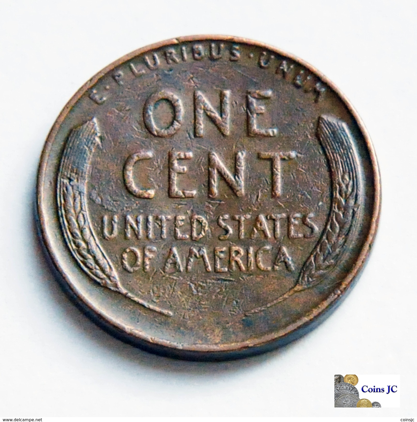 US - 1 Cent - Lincoln - 1938 - 1909-1958: Lincoln, Wheat Ears Reverse