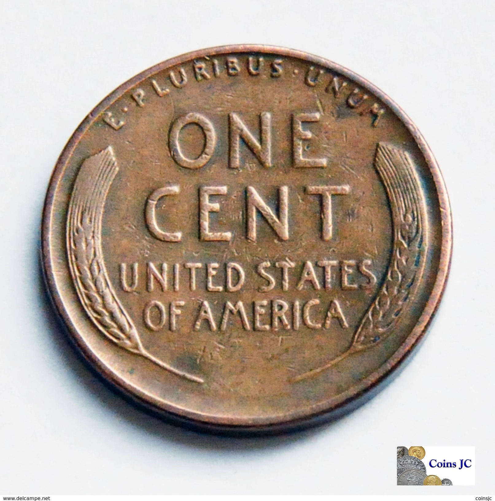 US - 1 Cent - Lincoln - 1939 - 1909-1958: Lincoln, Wheat Ears Reverse