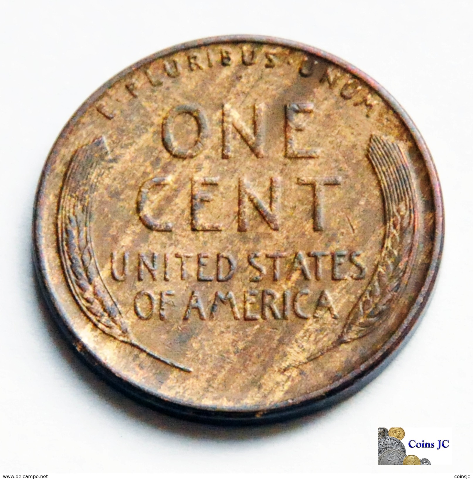 US - 1 Cent - Lincoln - 1941 - 1909-1958: Lincoln, Wheat Ears Reverse