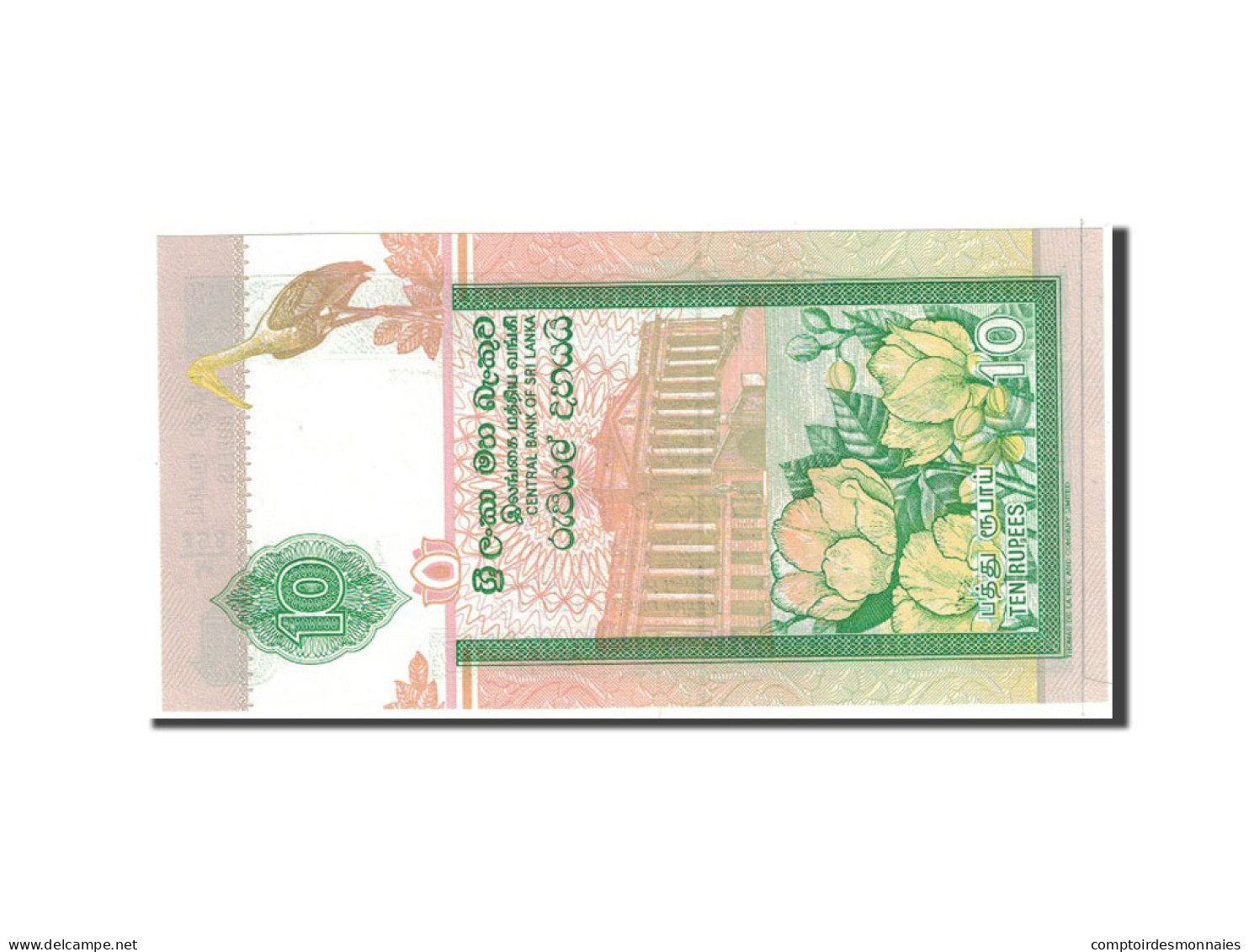 Billet, Sri Lanka, 10 Rupees, 2004, 2004-04-10, KM:115b, NEUF - Sri Lanka