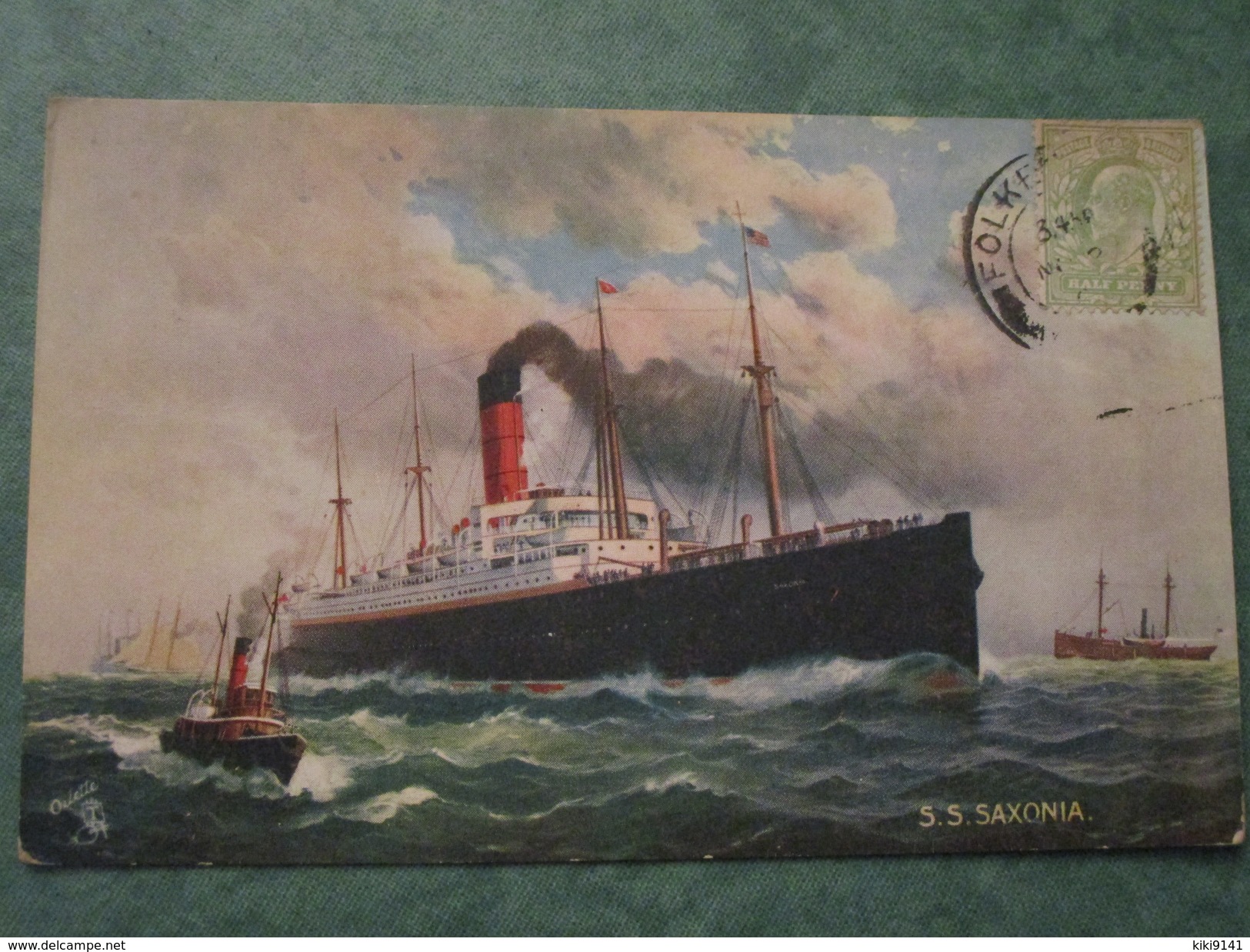 S.S. SAXONIA - Tuck, Raphael