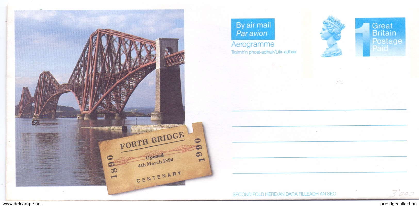 FORTH BRIDGE  CENTENARY AIR MAIL  (GEN170073) - Ponti