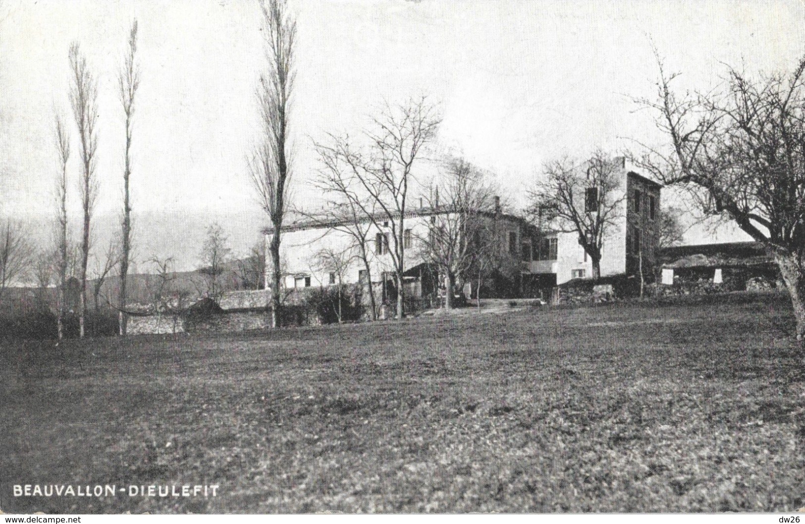 Dieulefit (Drôme) L'Ecole De Beauvallon - Impression D'Art J. Céas Et Fils - Dieulefit