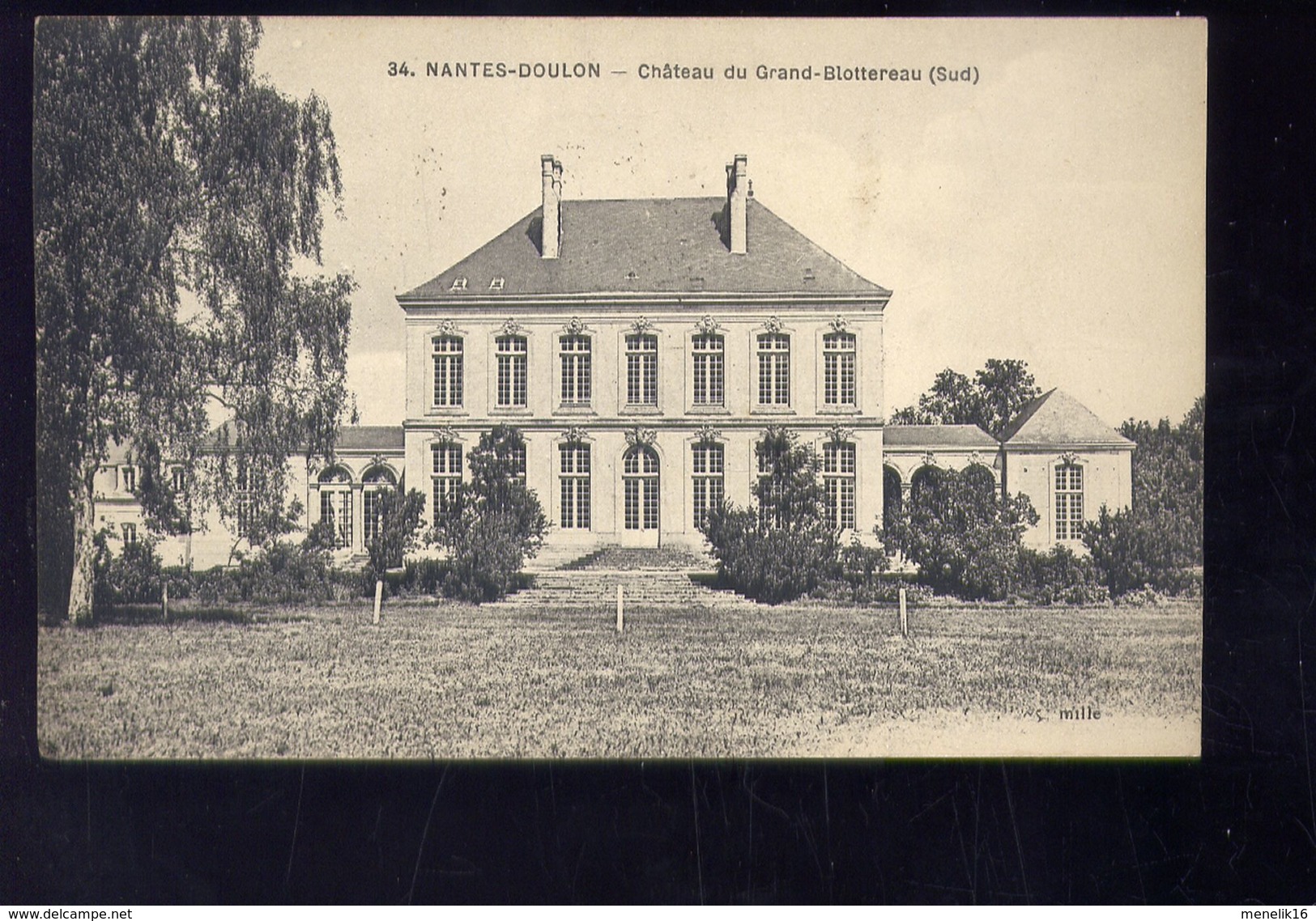 CPA - 44 -  Nantes-Doulon   -  Château Du Grand-Blottereau - Nantes