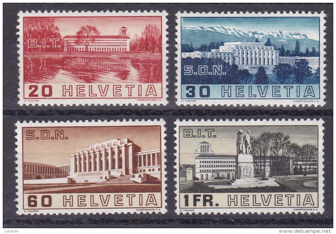 Helvetia (Suisse) COB** 307-310 - Nuovi