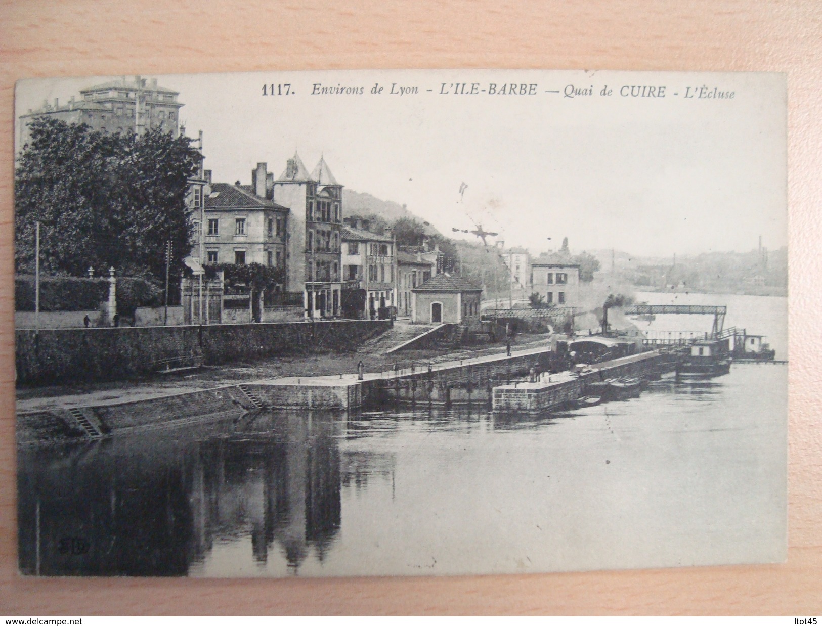 Environ De Lyon 69 L'ILE-BARBE Quai De CUIRE L'Ecluse - Otros & Sin Clasificación