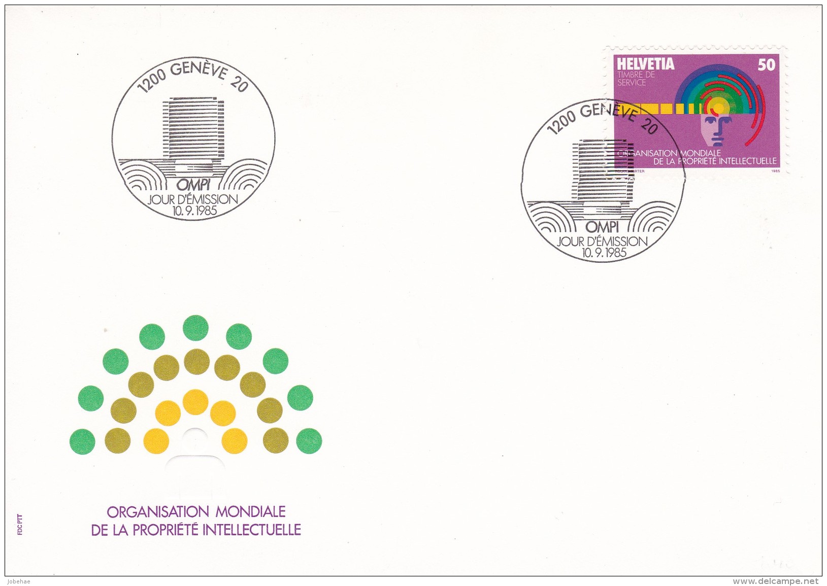 Helvetia (Suisse) COB°  D 463 - FDC