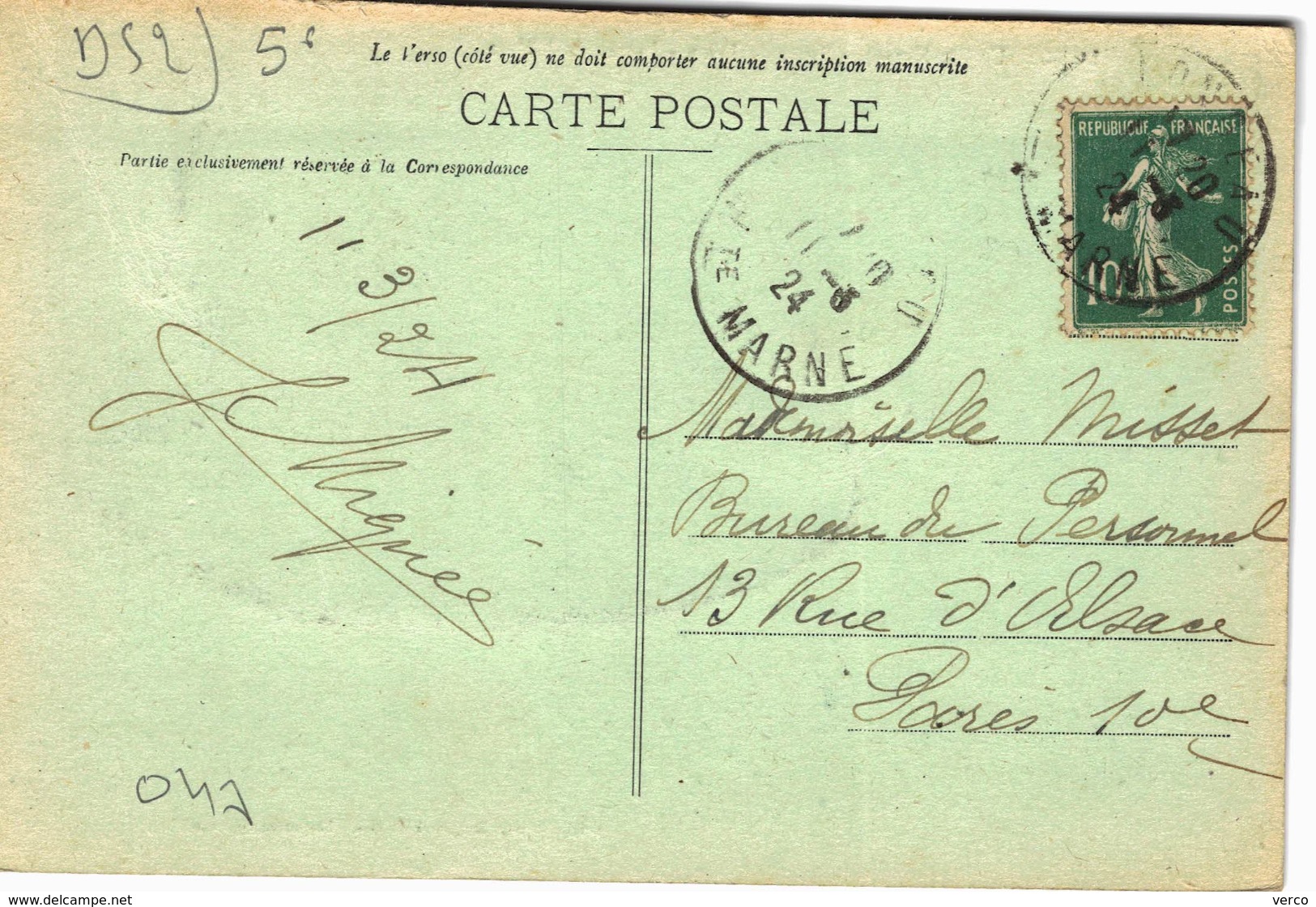 Carte Postale Ancienne De LONGEAU - Le Vallinot Longeau Percey