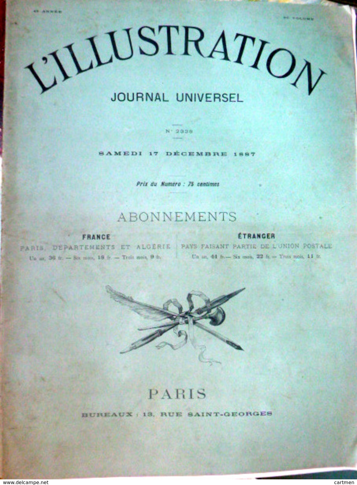 HETZEL JULES VERNE  BELLE PUBLICITE PLEIN PAGE POUR LE CELEBRE EDITEUR DANS LE N° DU 17 DECEMBRE 1897 DE L'ILLUSTRATION - Autres & Non Classés