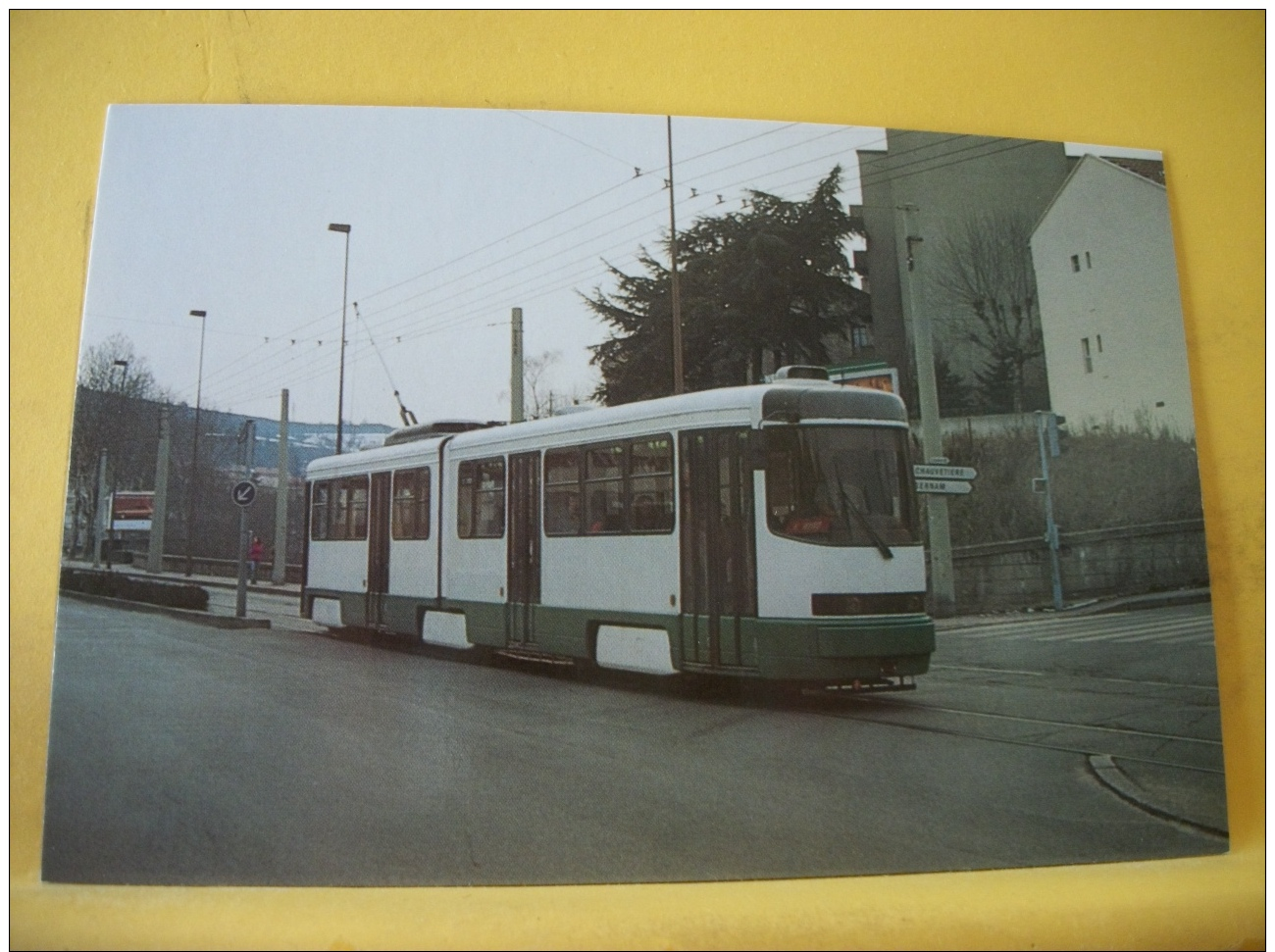 TRAIN 4906 - VUE N° 07/36 - SERIE DE 36 CARTES SUR LES TRAMWAYS DE SAINT ETIENNE DANS LA LOIRE - Tramways