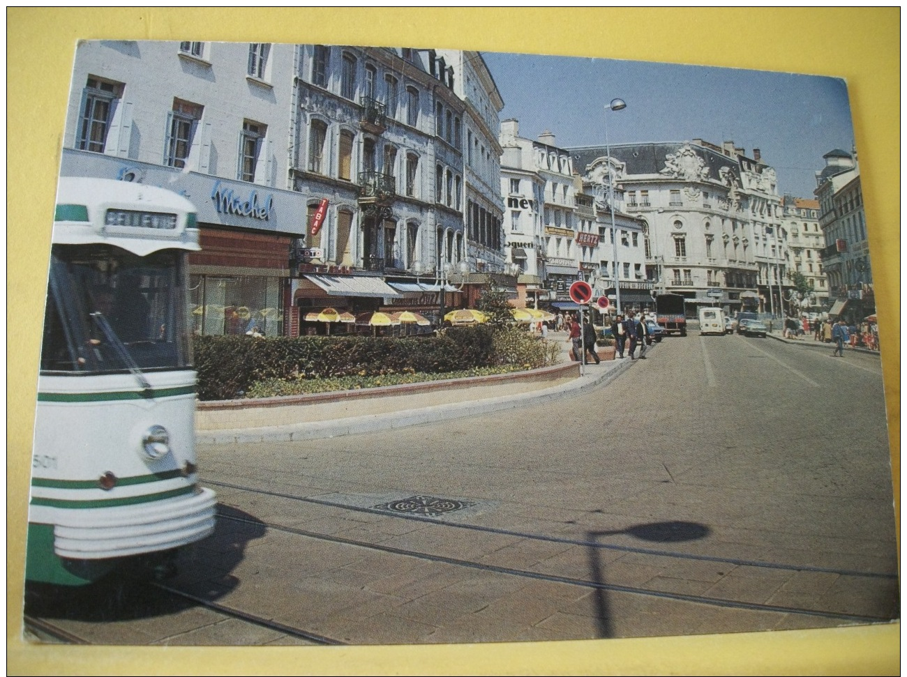 TRAIN 4916 - VUE N° 11/36 - SERIE DE 36 CARTES SUR LES TRAMWAYS DE SAINT ETIENNE DANS LA LOIRE - Tramways