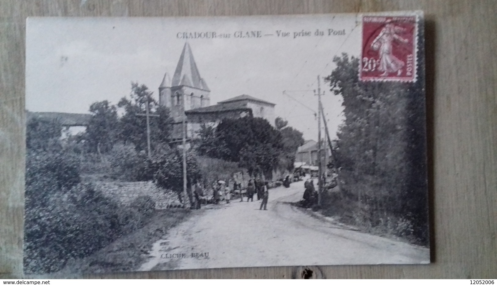 Oradour Sur Glane Vue Pirse Du Pont N°648 - Oradour Sur Glane