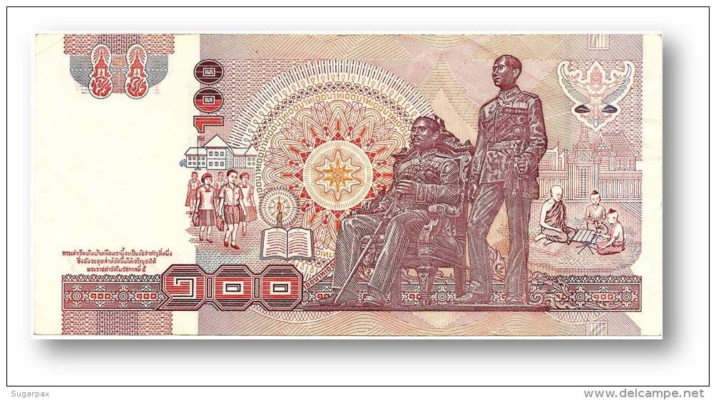 THAILAND - 100 Baht - ND ( 1994 ) - Pick 97 - Sign. 67 - Serie 6 E - King Rama IX - 2 Scans - Thailand