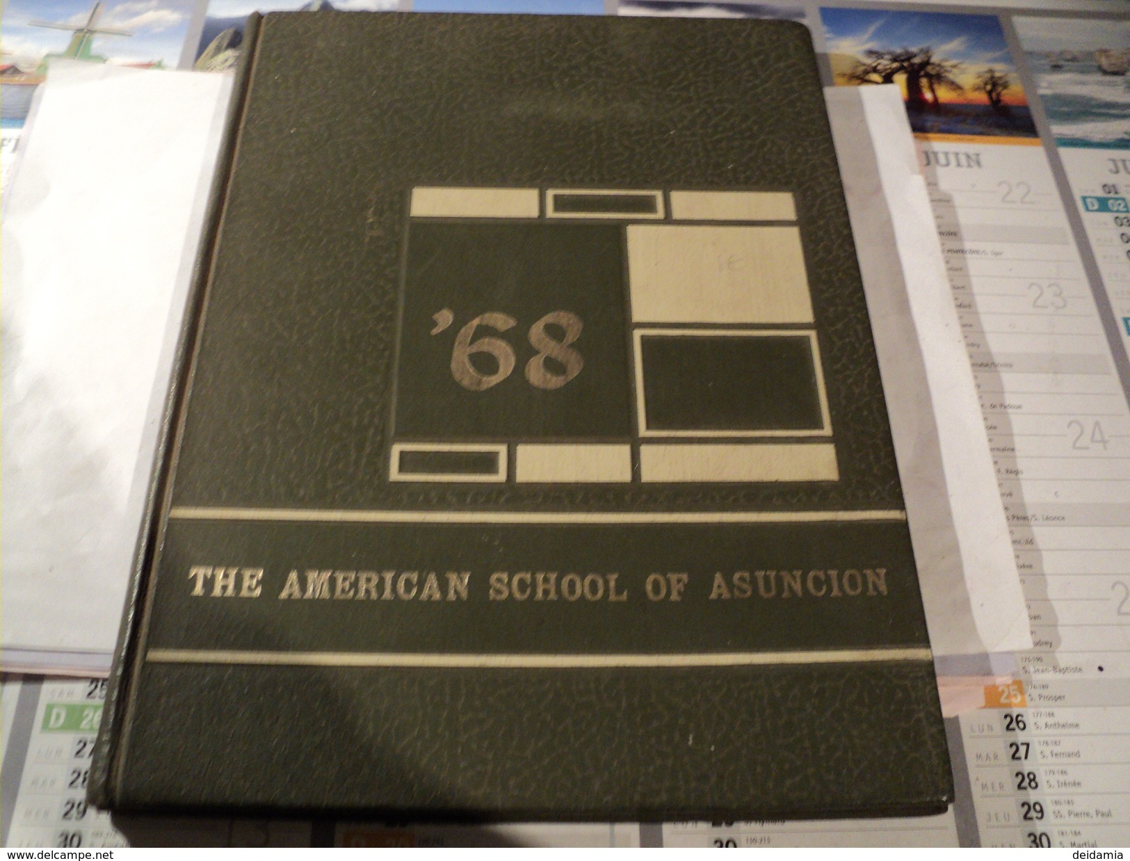 PARAGUAY. 1968. ANNUAIRE DE L ECOLE AMERICAINE D ASUNCION JAMES STIMSON / JOHN D NALL / CELIA BRANDA / MARILYN BAIRD / - School