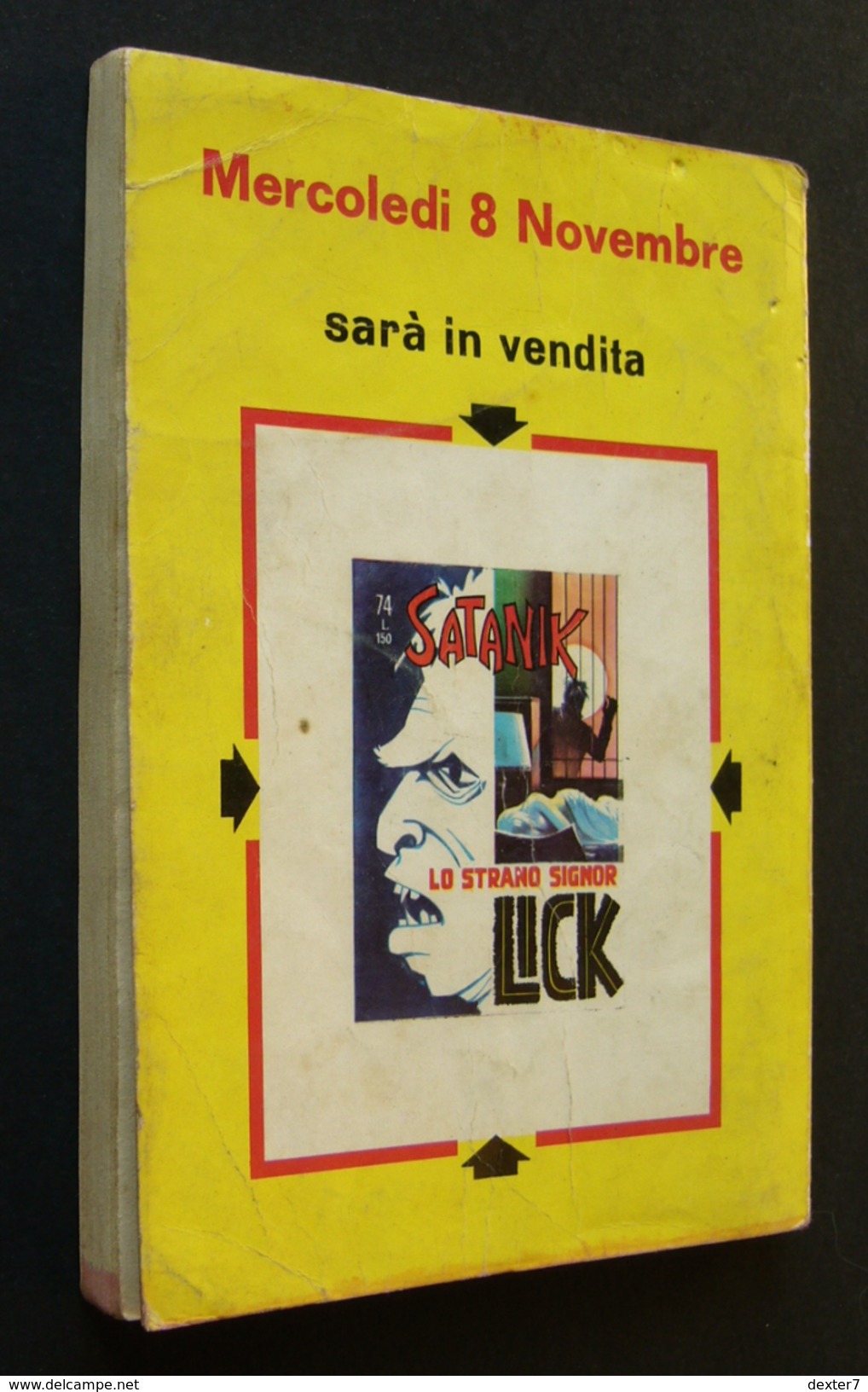 Satanik 73 - Un Giro Di Trecce - Ottobre 1967, Prima Edizione - Di Resa (ripulito) - Prime Edizioni