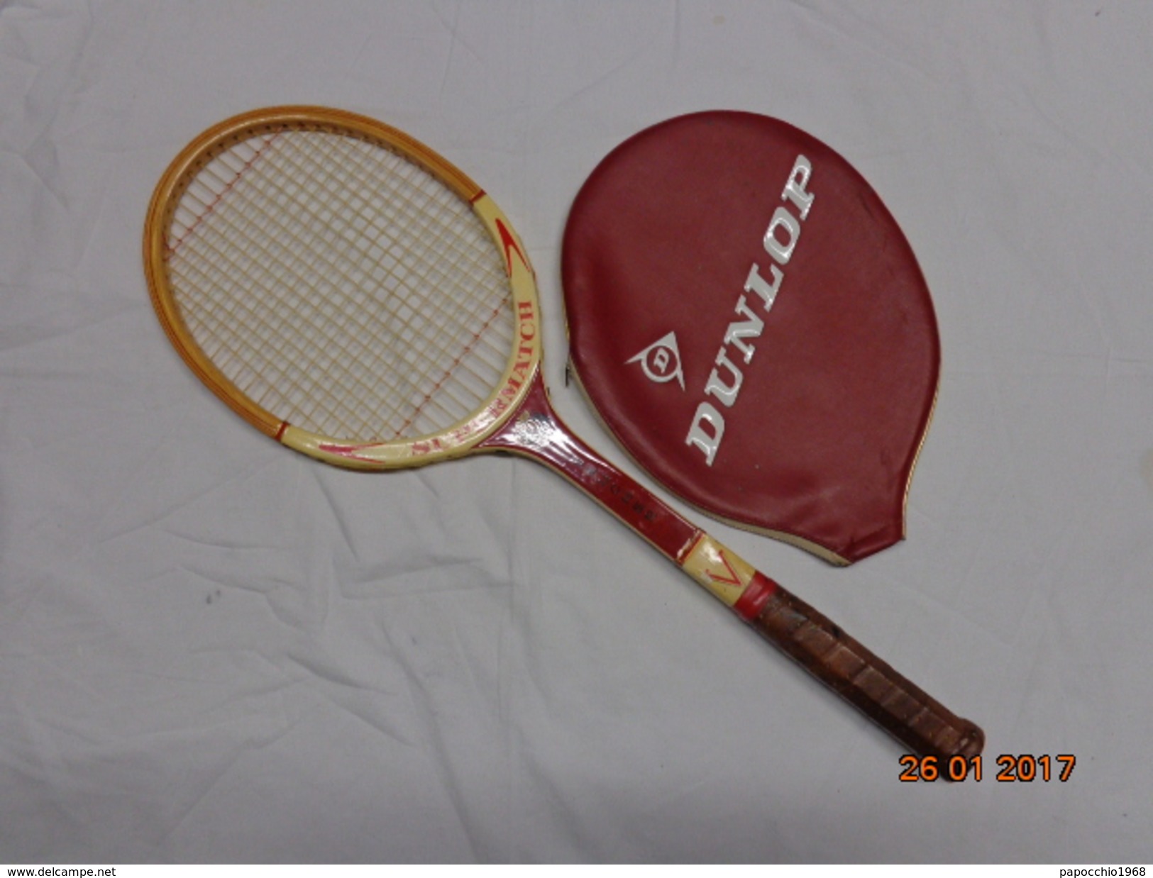 DUNLOP ROVER  RACCHETTA DA TENNIS VINTAGE EPOCA RAQUETTE RACKET - Apparel, Souvenirs & Other