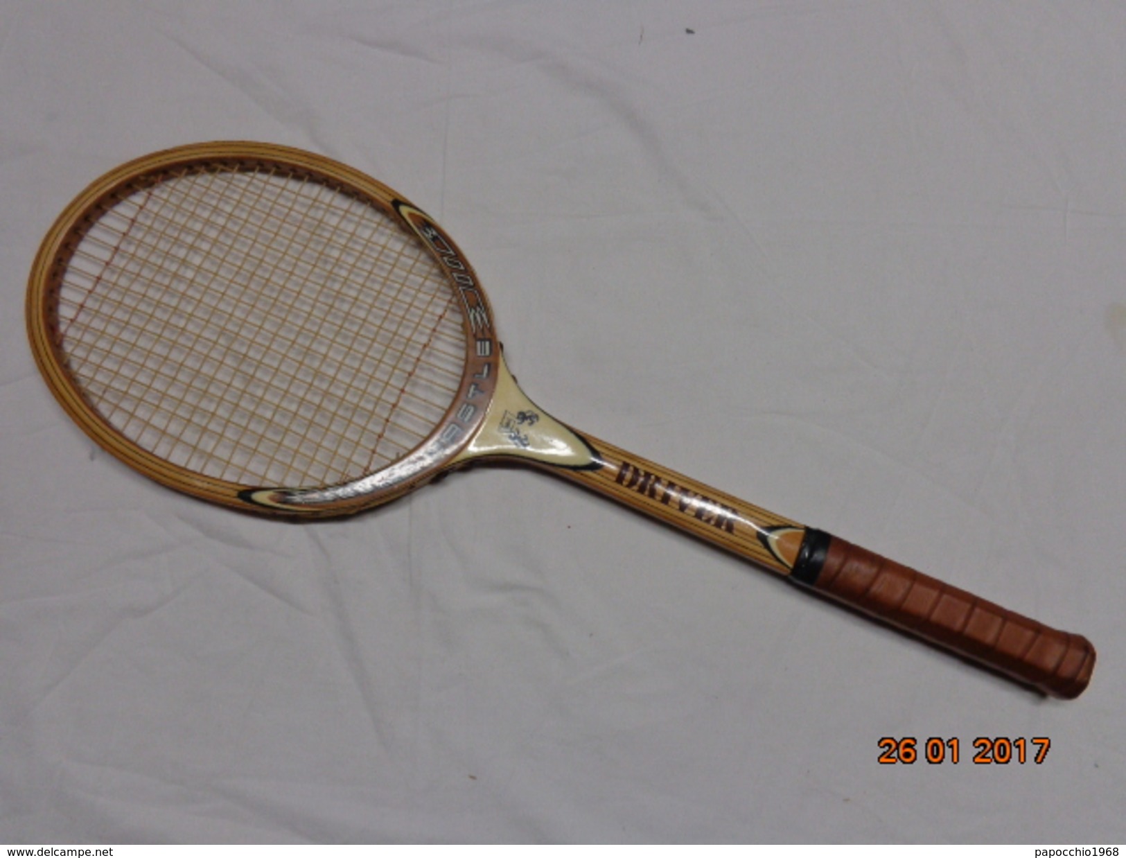 DUNLOP FLASH  RACCHETTA DA TENNIS VINTAGE EPOCA RAQUETTE RACKET - Apparel, Souvenirs & Other