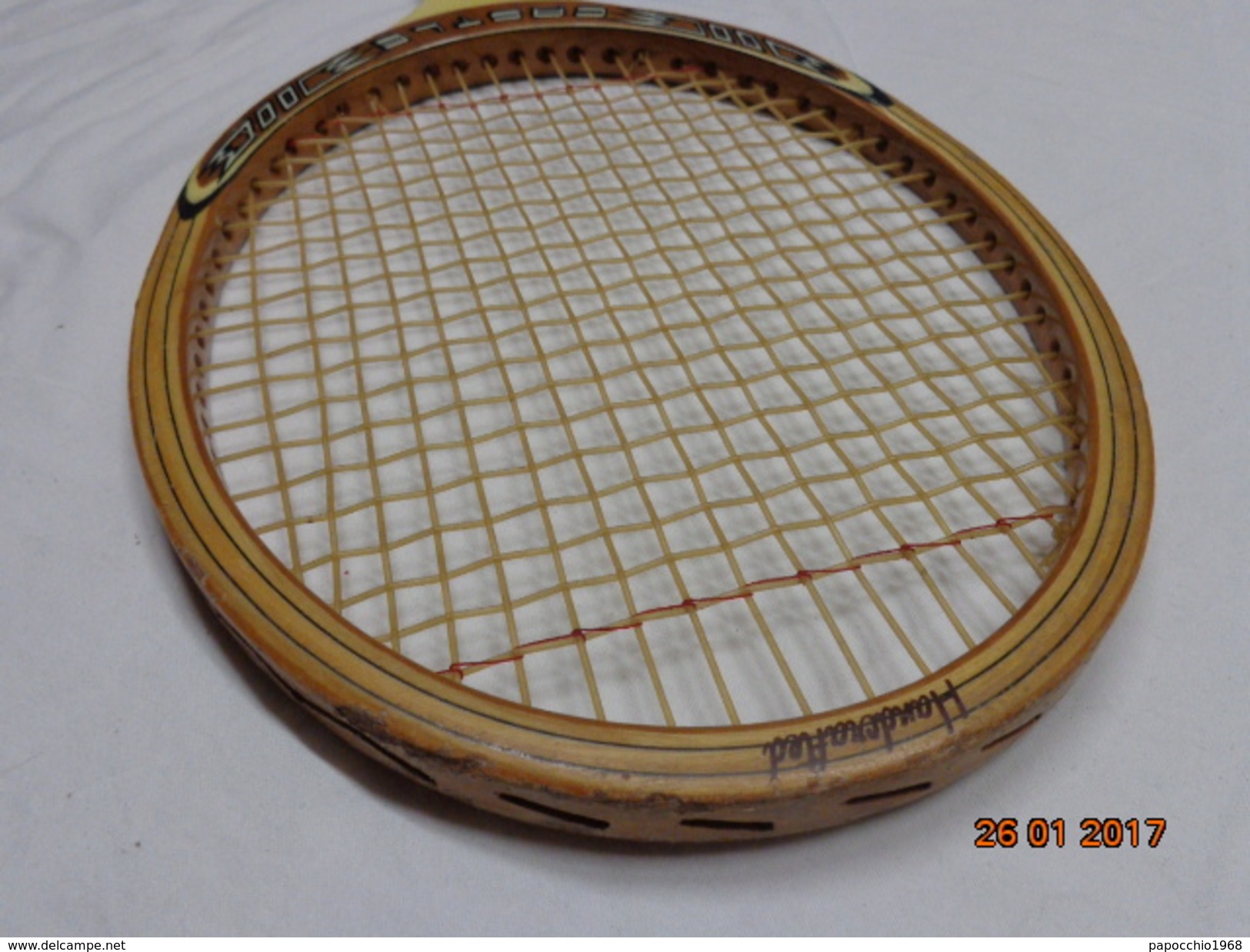 DUNLOP FLASH  RACCHETTA DA TENNIS VINTAGE EPOCA RAQUETTE RACKET - Abbigliamento, Souvenirs & Varie