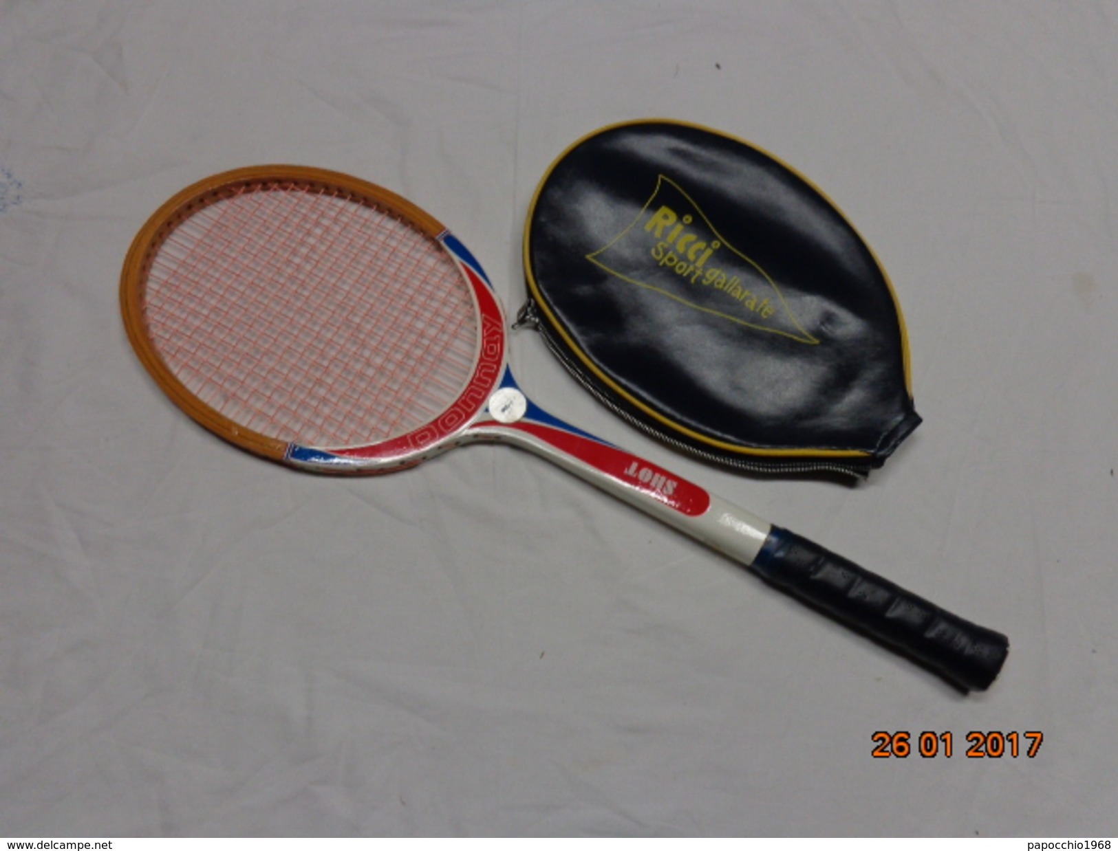 DONNAY SHOT  RACCHETTA DA TENNIS VINTAGE EPOCA RAQUETTE RACKET - Apparel, Souvenirs & Other