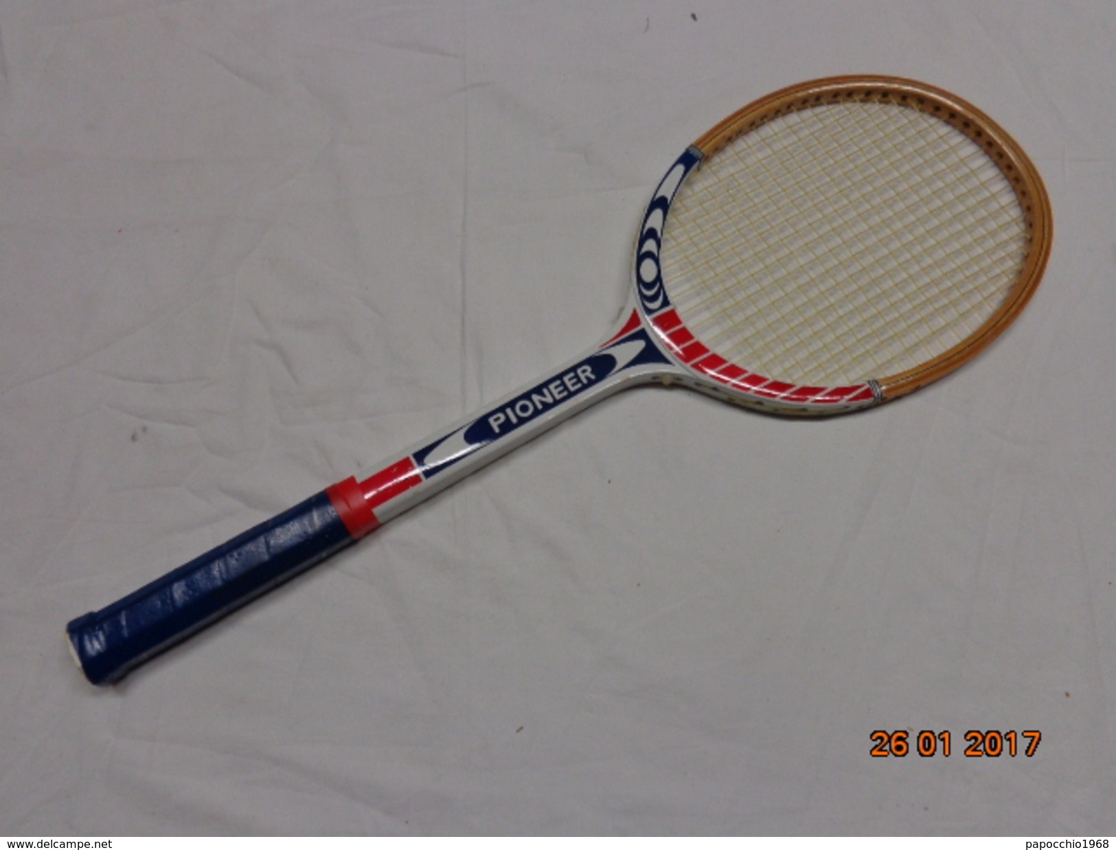 PIONEER RACCHETTA DA TENNIS VINTAGE EPOCA RAQUETTE RACKET - Bekleidung, Souvenirs Und Sonstige