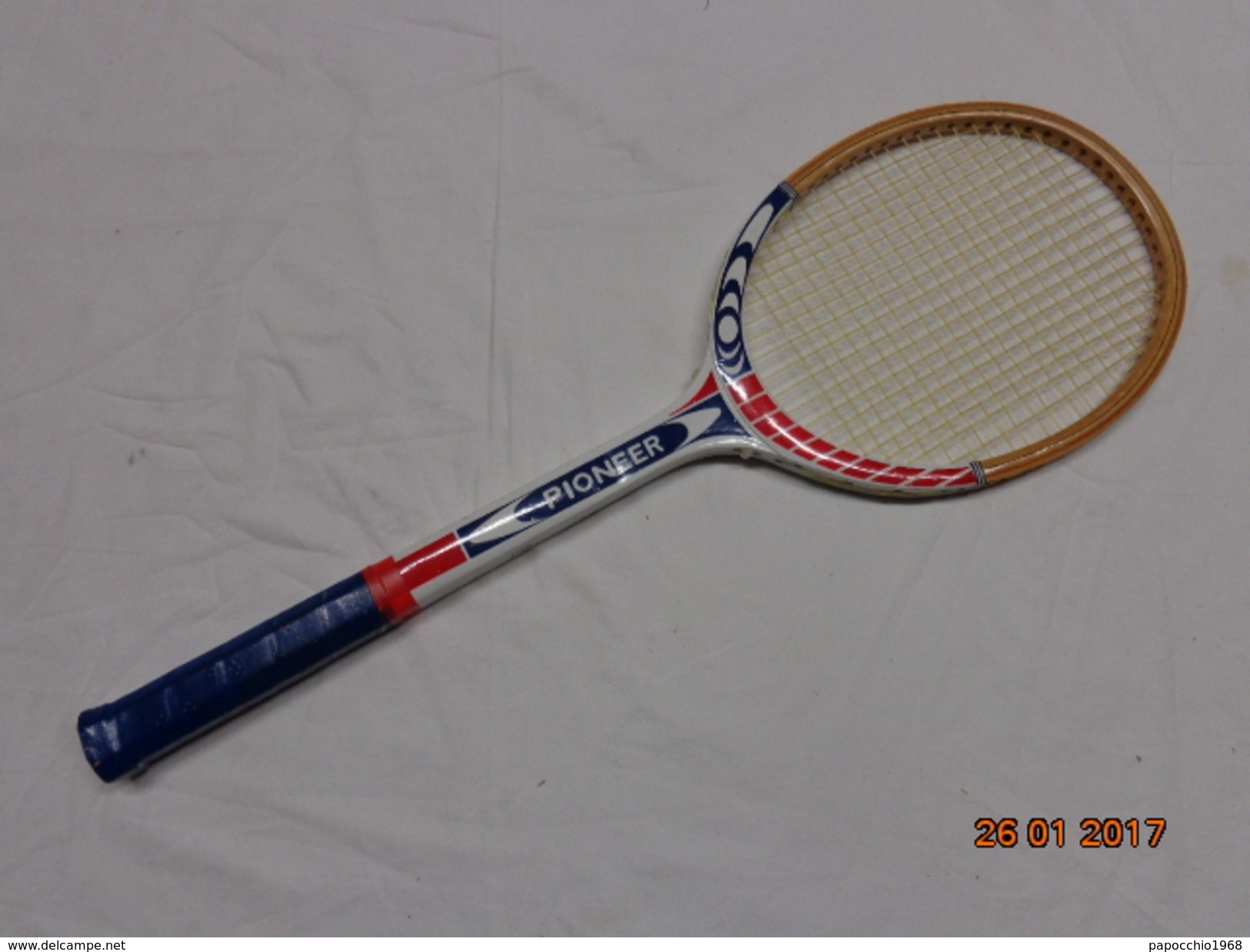 PIONEER RACCHETTA DA TENNIS VINTAGE EPOCA RAQUETTE RACKET - Uniformes Recordatorios & Misc