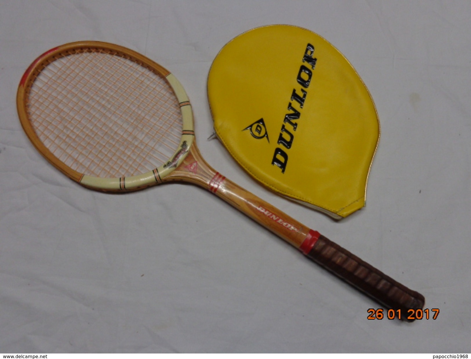 DUNLOP MAXPLY RACCHETTA DA TENNIS VINTAGE EPOCA RAQUETTE RACKET - Kleding, Souvenirs & Andere