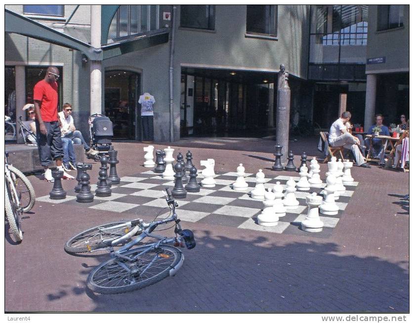 1 X Australia Giant Chess Board - Jeux D'Echec Geant - Max Euweplein - Amsterdam - Netherlands - Chess