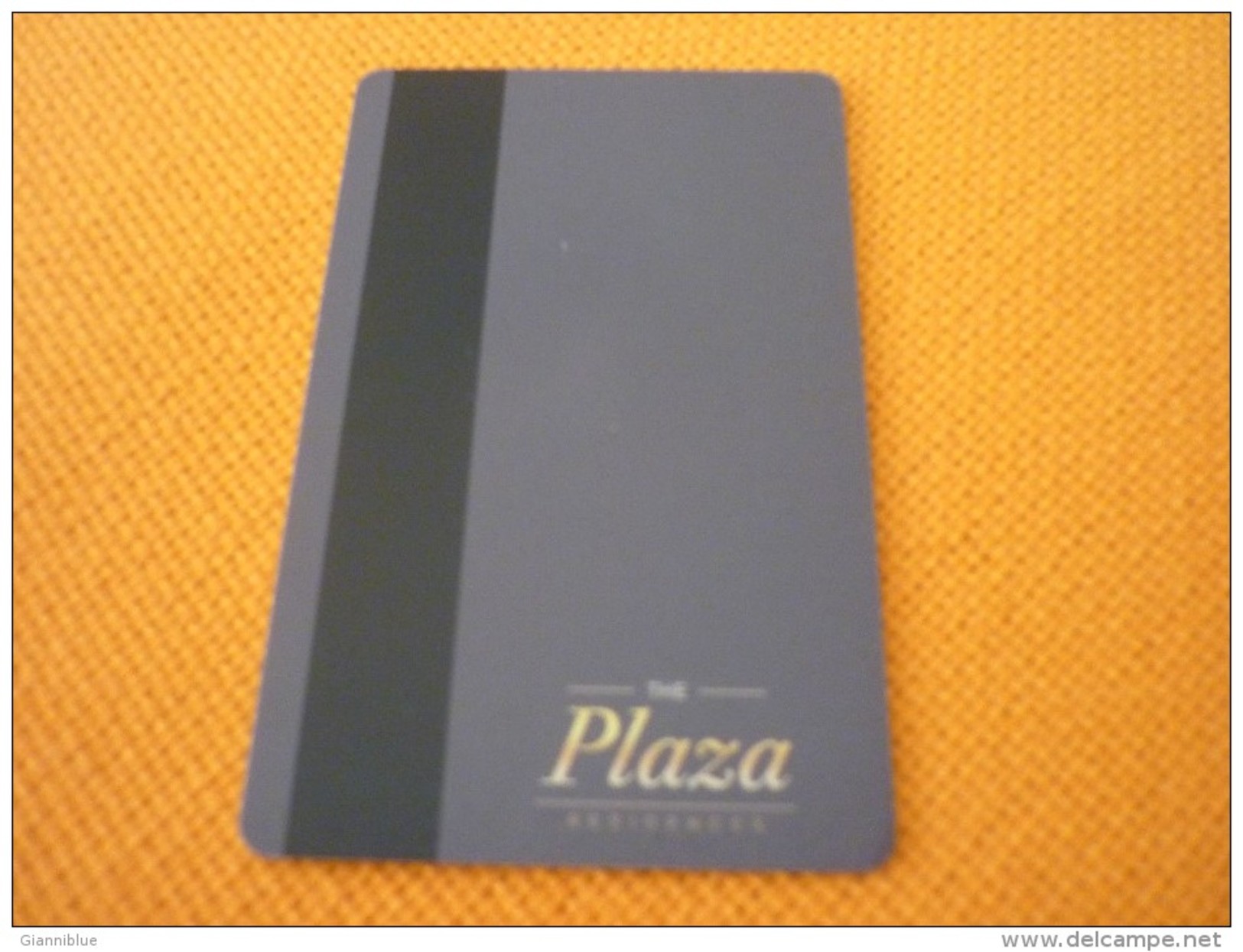 U.S.A. New York The Plaza Residences Hotel Room Key Card (iris?) - Hotel Keycards