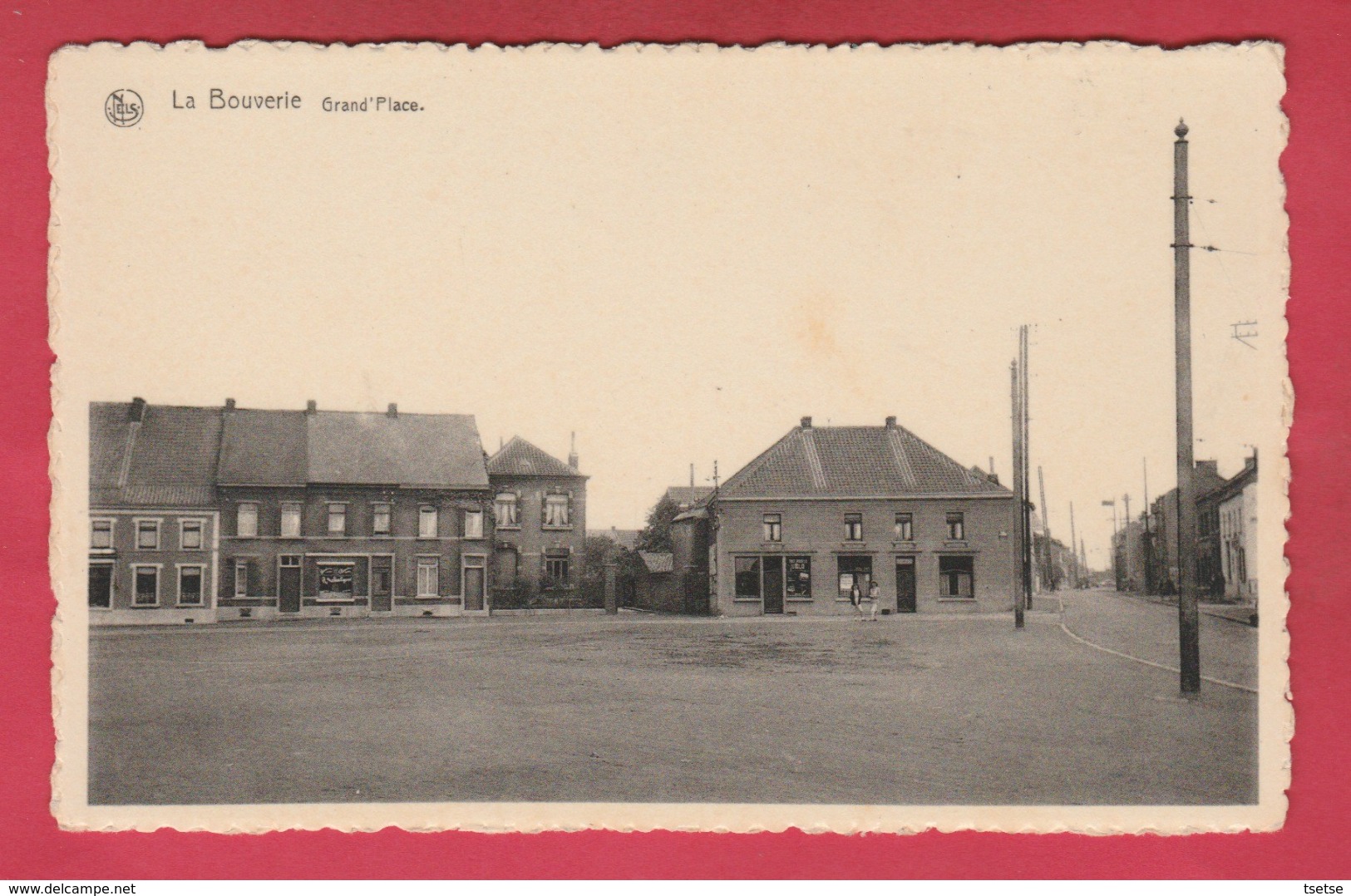 La Bouverie - Grand'Place  ( Voir Verso ) - Frameries