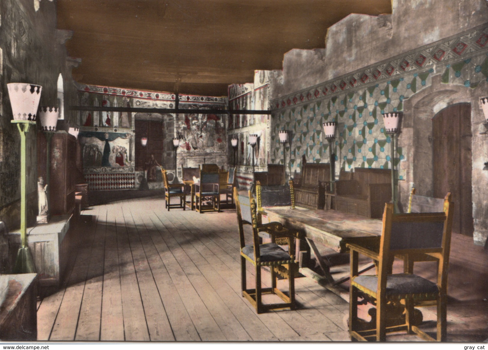 Castello Di FENIS, Sala Del Trono, Thorne-hall, Fenis Castle, Unused Postcard [19379] - Other & Unclassified