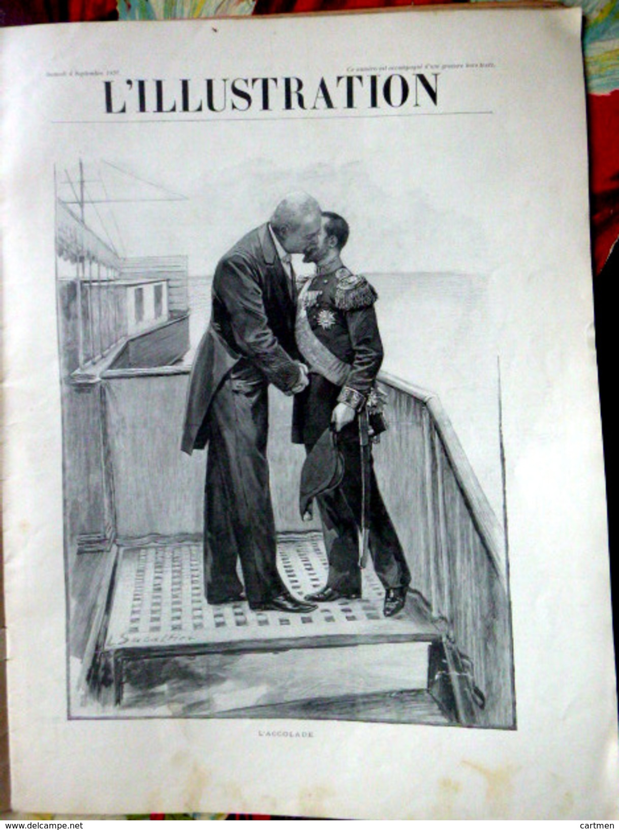 RUSSIE RUSSIA ALLIANCE FRANCO RUSSE  FELIX FAURE EN RUSSIE NICOLAS II SAINT PETERSBOURG  NOMBREUSES GRAVURES  2 NUMEROS - 1850 - 1899