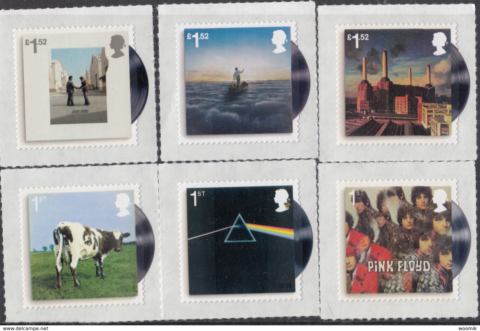 GB ~ 2016 ~ Pink Floyd ~ MNH - Unused Stamps