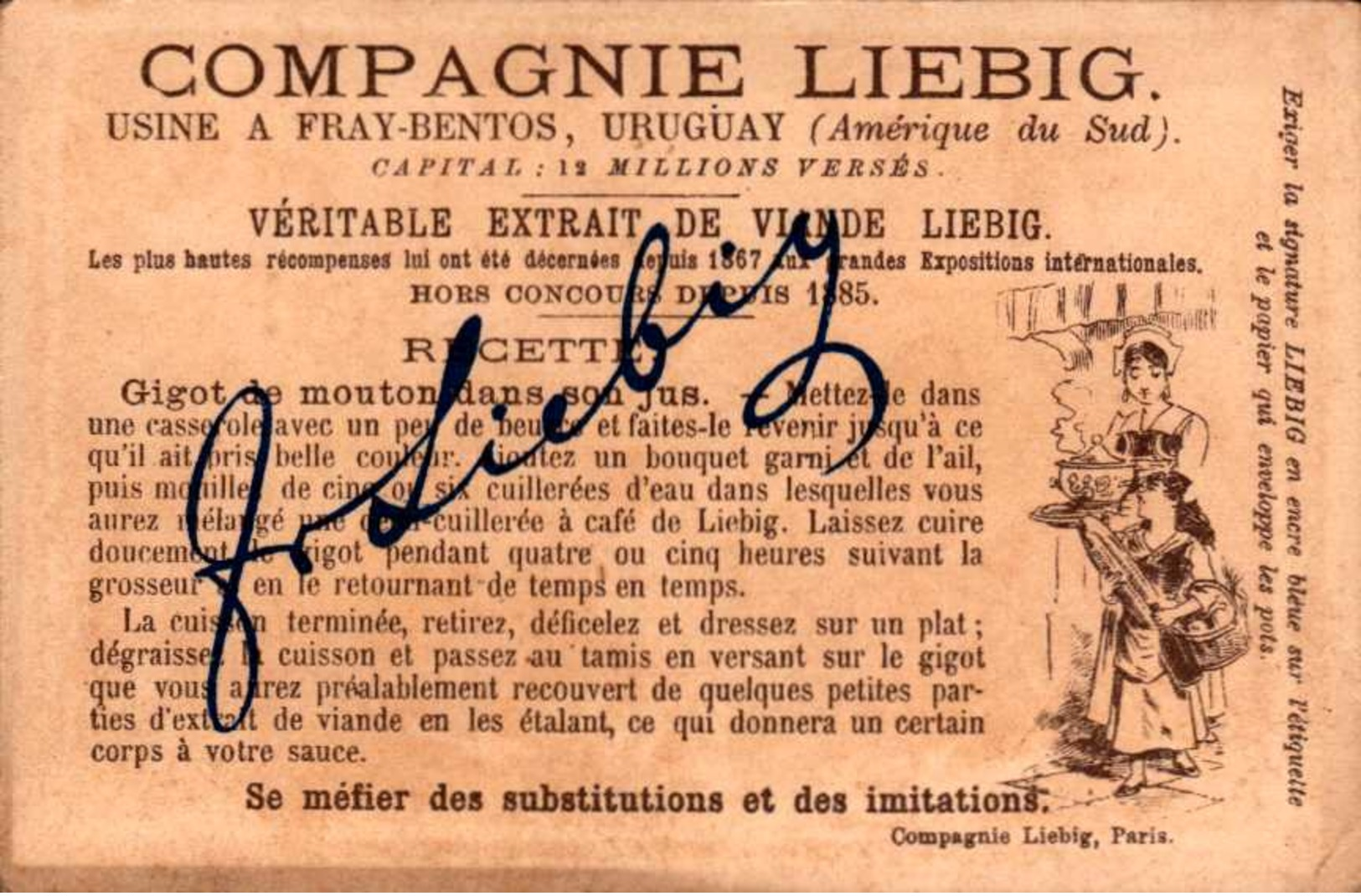 1 Chromos Liebig - Bateaux - S370 - Bill-304 - R/V - Liebig