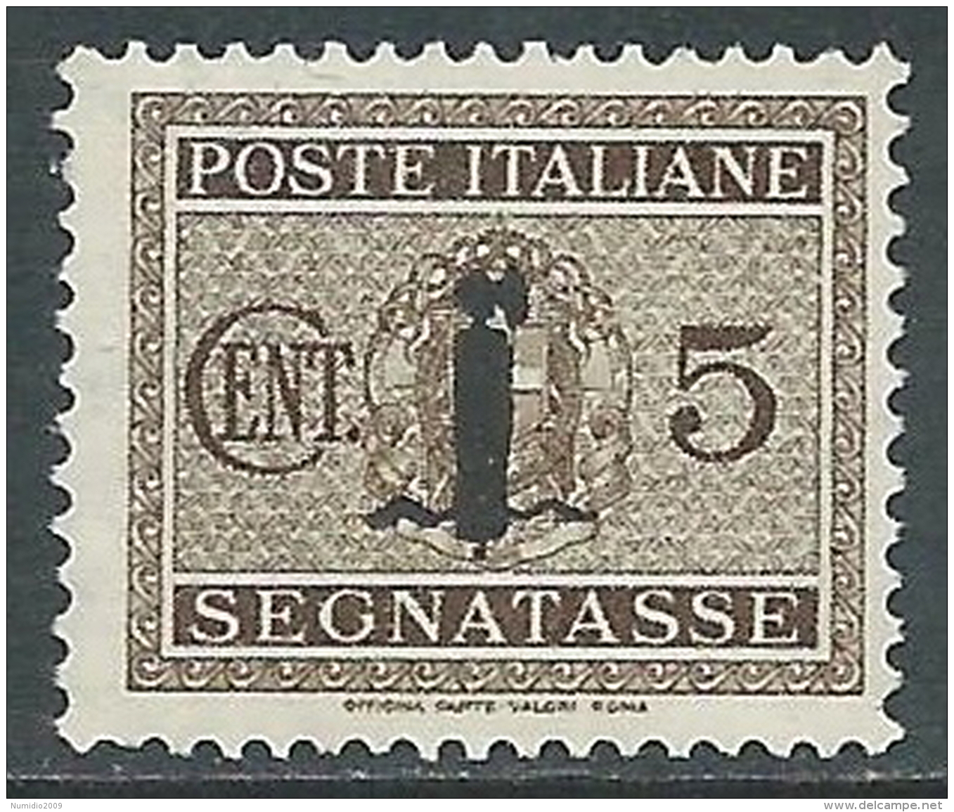 1944 RSI SEGNATASSE FASCETTO 5 CENT MNH ** - P41-8 - Impuestos